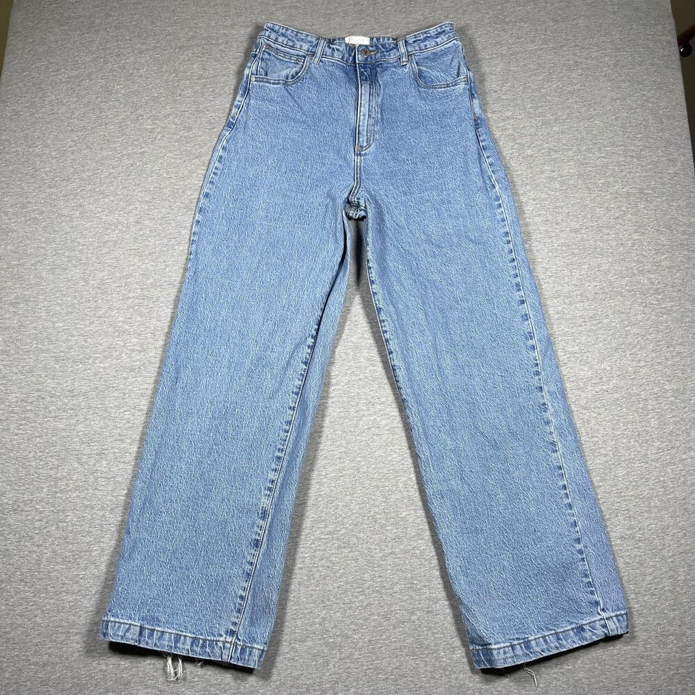 Abrand 94 Jeans Womens 32 26x28 Blue Wide-Leg High Rise Relaxed Denim Skater Y2K